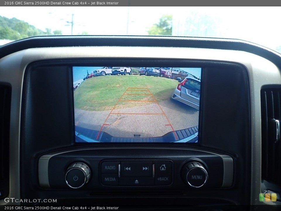 Jet Black Interior Controls for the 2016 GMC Sierra 2500HD Denali Crew Cab 4x4 #142534909