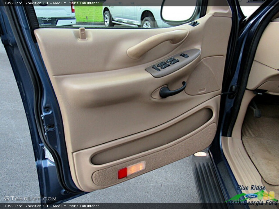 Medium Prairie Tan Interior Door Panel for the 1999 Ford Expedition XLT #142536887