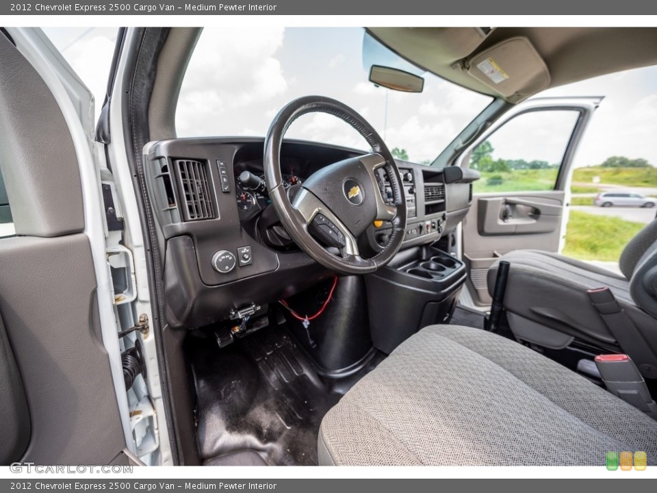 Medium Pewter Interior Photo for the 2012 Chevrolet Express 2500 Cargo Van #142537187