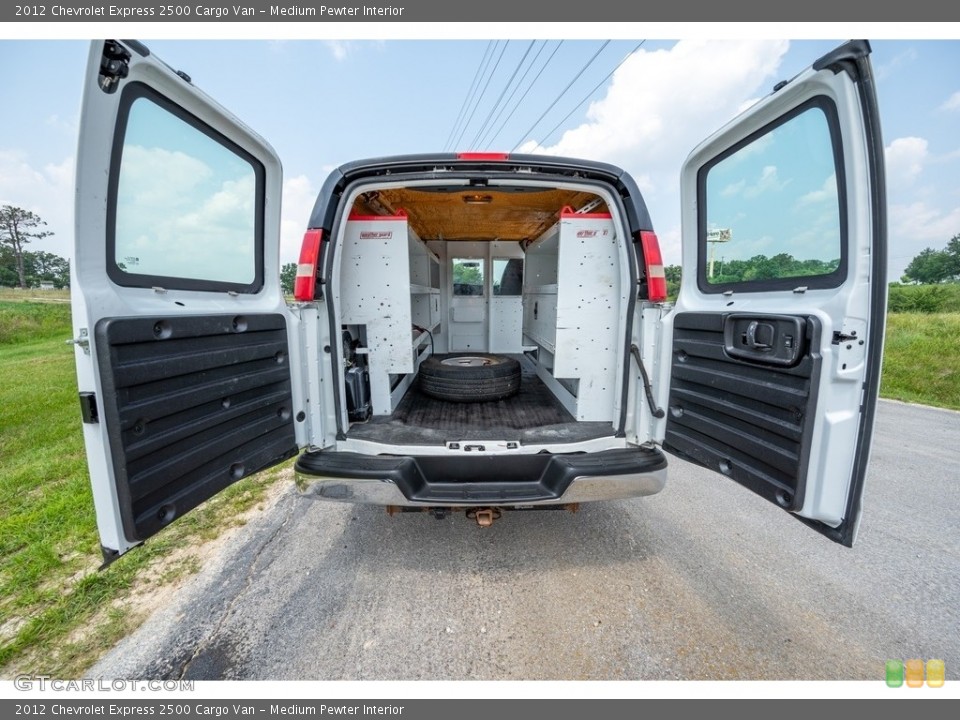 Medium Pewter Interior Trunk for the 2012 Chevrolet Express 2500 Cargo Van #142537209