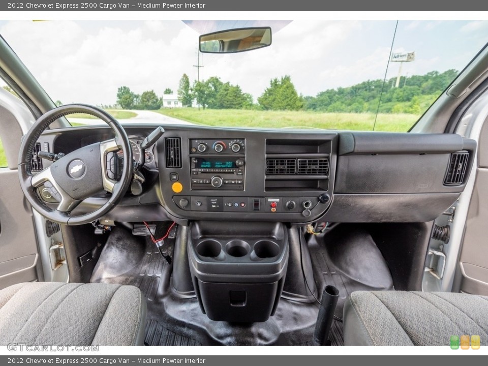 Medium Pewter Interior Prime Interior for the 2012 Chevrolet Express 2500 Cargo Van #142537373