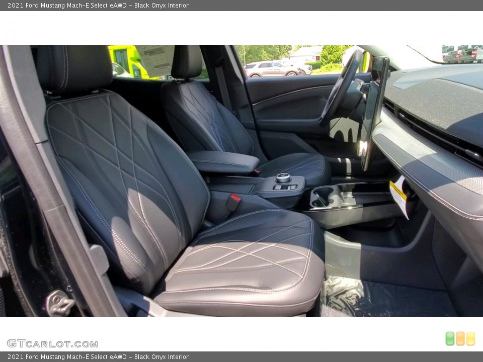 Black Onyx Interior Front Seat for the 2021 Ford Mustang Mach-E Select eAWD #142537565