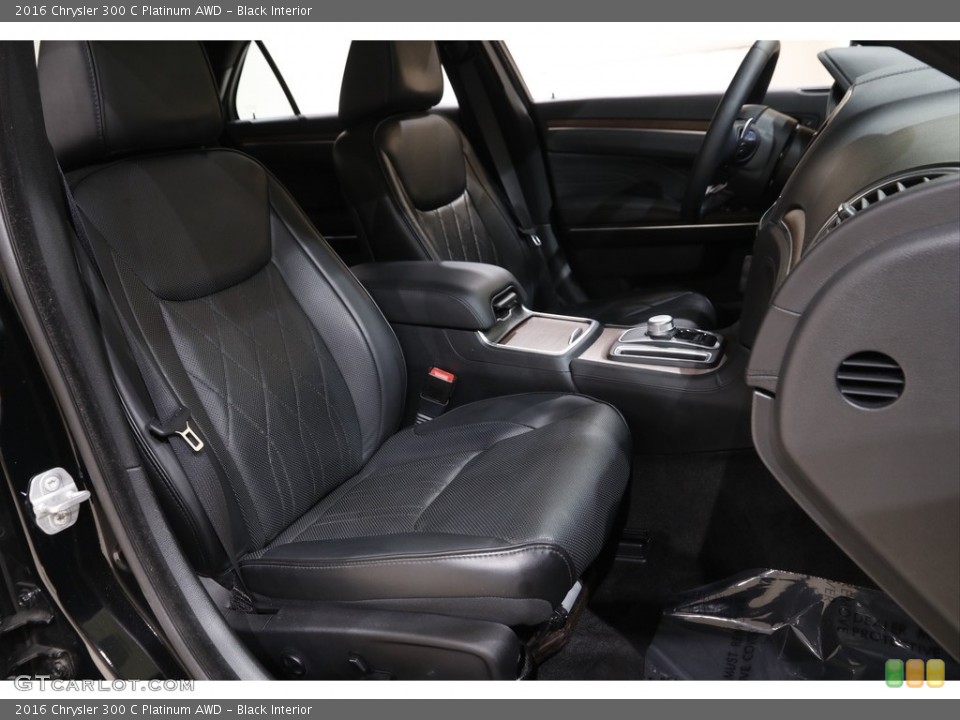 Black Interior Front Seat for the 2016 Chrysler 300 C Platinum AWD #142538751