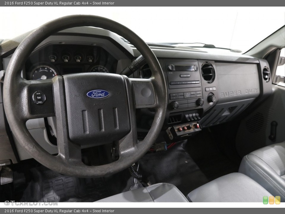 Steel Interior Dashboard for the 2016 Ford F250 Super Duty XL Regular Cab 4x4 #142538994