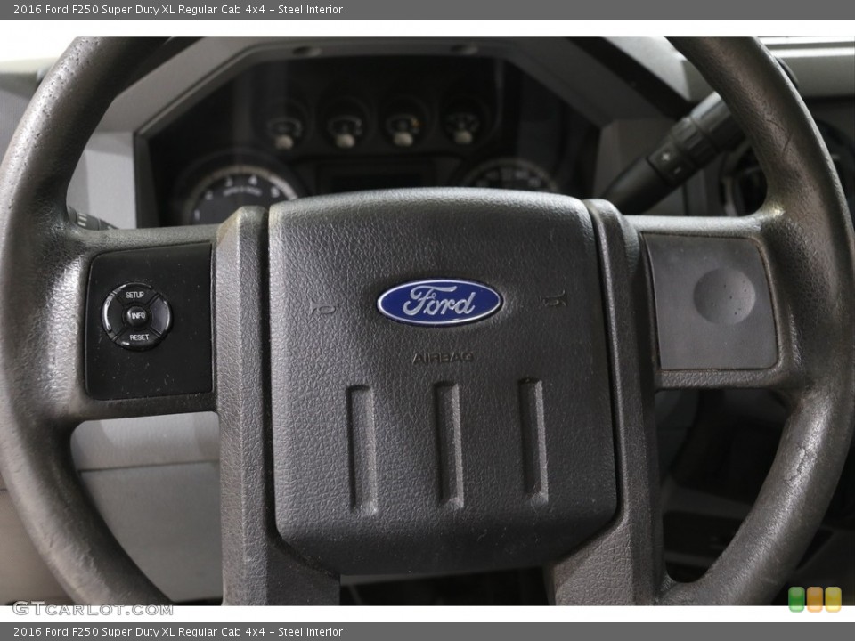 Steel Interior Steering Wheel for the 2016 Ford F250 Super Duty XL Regular Cab 4x4 #142539015