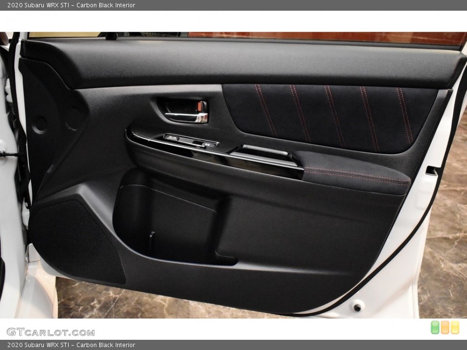 Carbon Black Interior Door Panel for the 2020 Subaru WRX STI #142539438