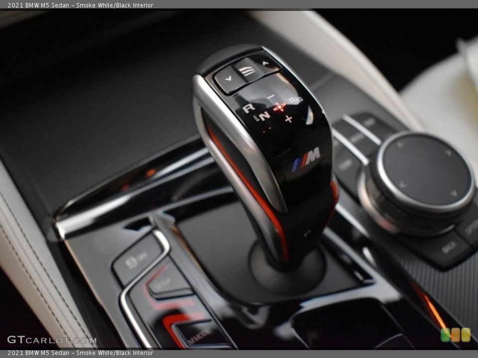 Smoke White/Black Interior Transmission for the 2021 BMW M5 Sedan #142539801