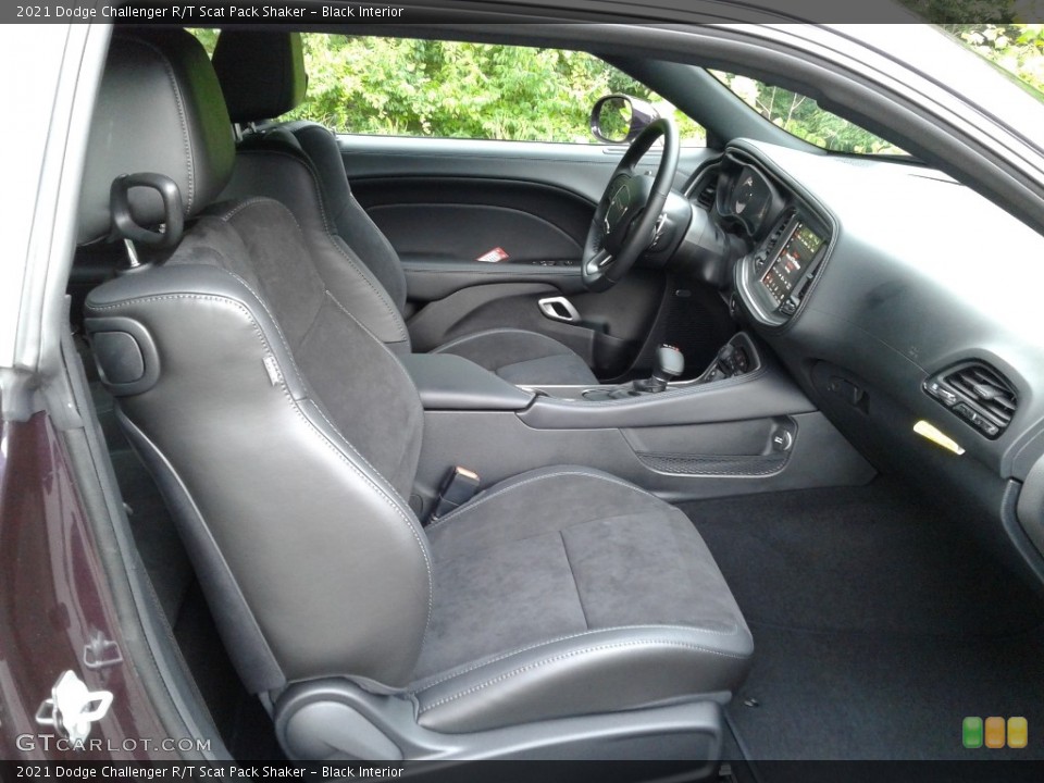 Black Interior Photo for the 2021 Dodge Challenger R/T Scat Pack Shaker #142541397