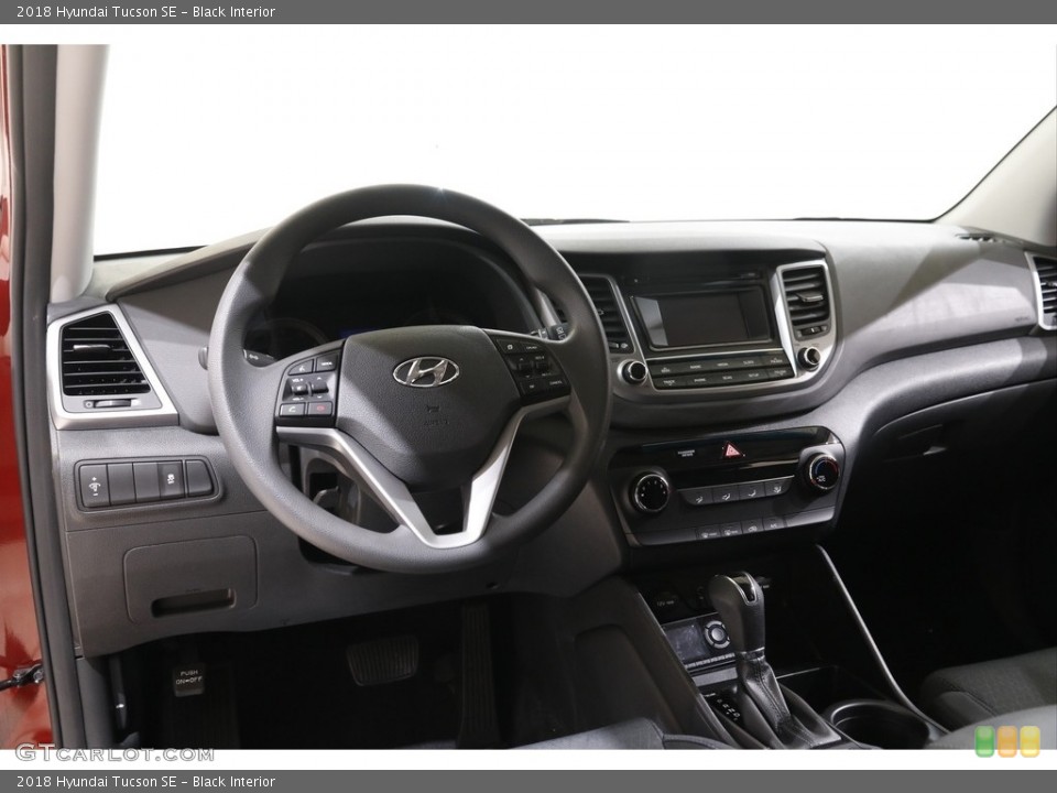 Black Interior Dashboard for the 2018 Hyundai Tucson SE #142541460