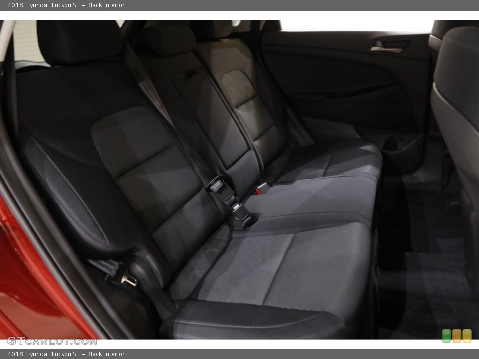 Black Interior Rear Seat for the 2018 Hyundai Tucson SE #142541655
