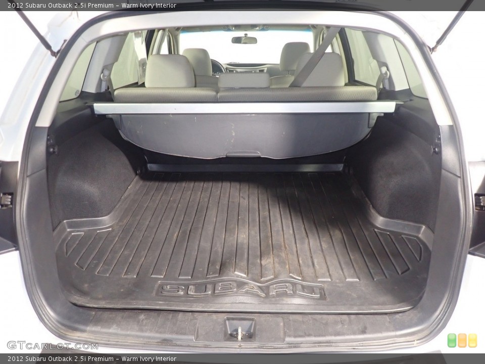 Warm Ivory Interior Trunk for the 2012 Subaru Outback 2.5i Premium #142543050