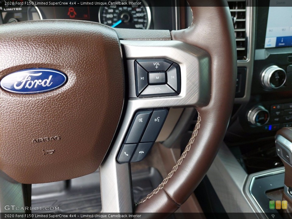 Limited Unique Camelback Interior Steering Wheel for the 2020 Ford F150 Limited SuperCrew 4x4 #142547563