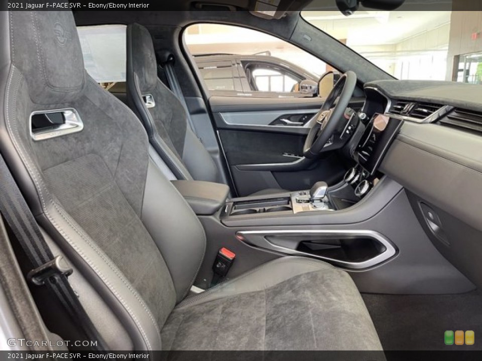 Ebony/Ebony Interior Front Seat for the 2021 Jaguar F-PACE SVR #142547944