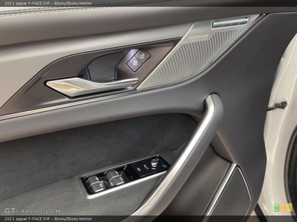 Ebony/Ebony Interior Door Panel for the 2021 Jaguar F-PACE SVR #142548172