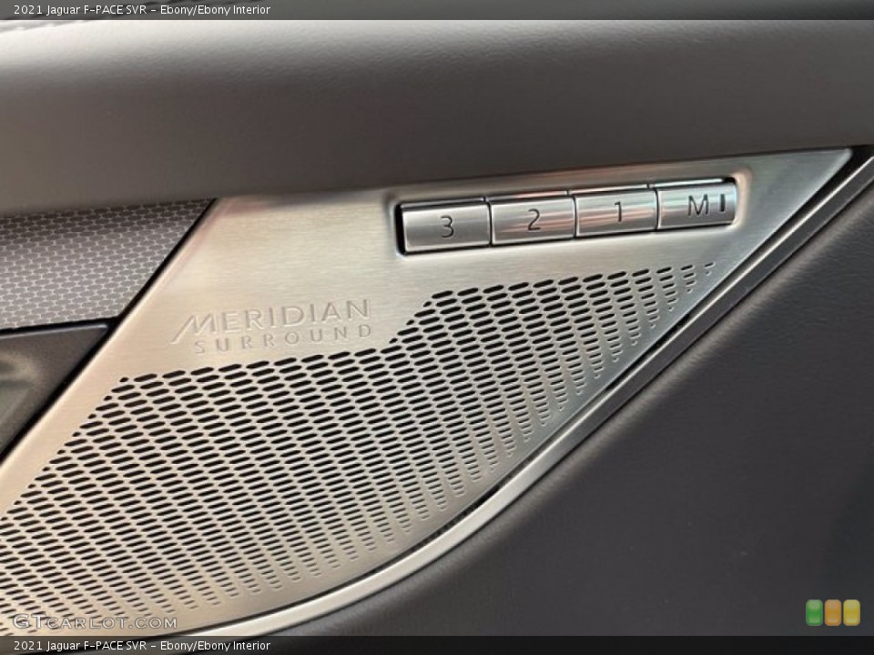 Ebony/Ebony Interior Door Panel for the 2021 Jaguar F-PACE SVR #142548361