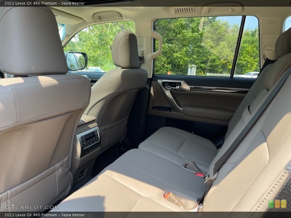 Sepia Interior Rear Seat for the 2021 Lexus GX 460 Premium #142549162