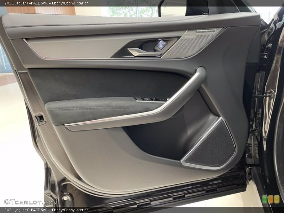 Ebony/Ebony Interior Door Panel for the 2021 Jaguar F-PACE SVR #142549300