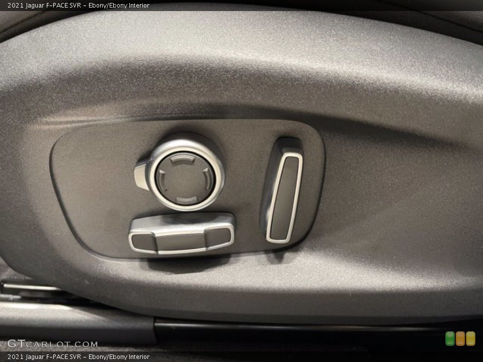 Ebony/Ebony Interior Controls for the 2021 Jaguar F-PACE SVR #142549498
