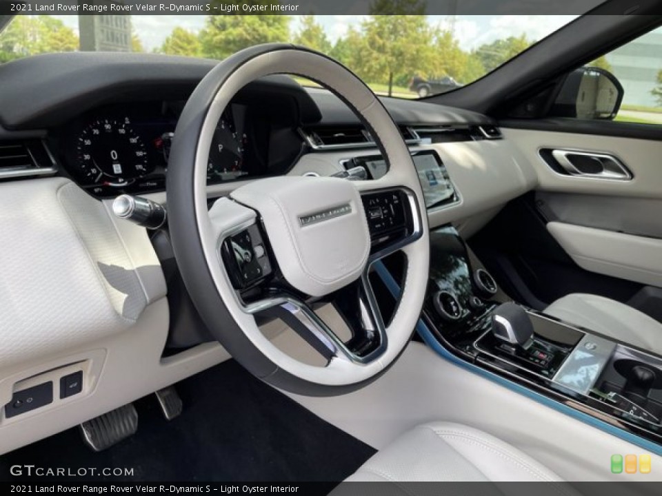 Light Oyster Interior Dashboard for the 2021 Land Rover Range Rover Velar R-Dynamic S #142550170