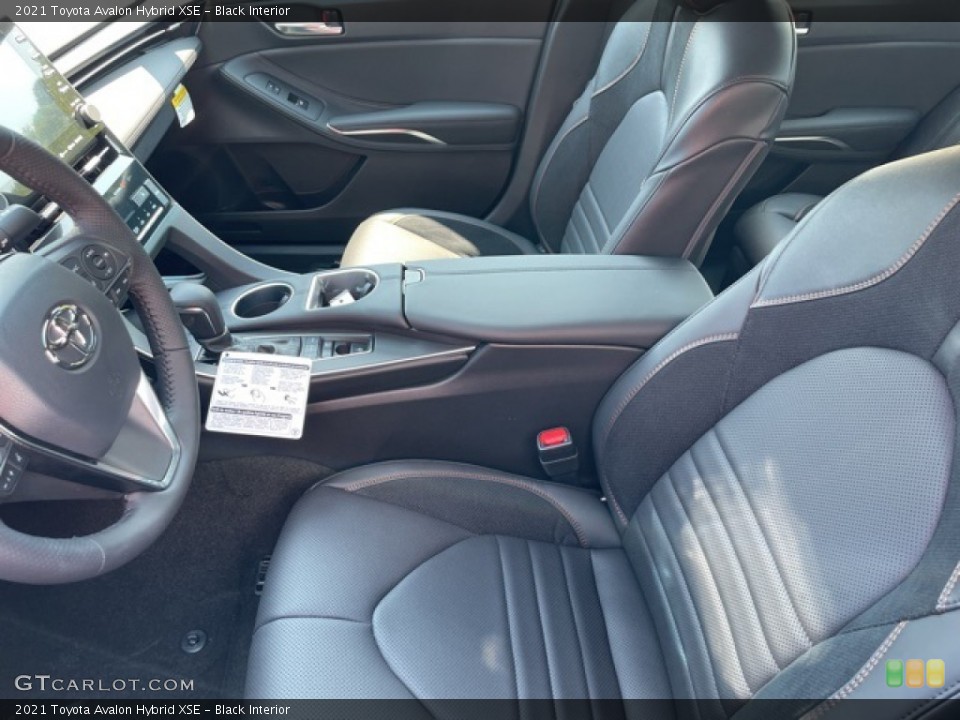 Black 2021 Toyota Avalon Interiors