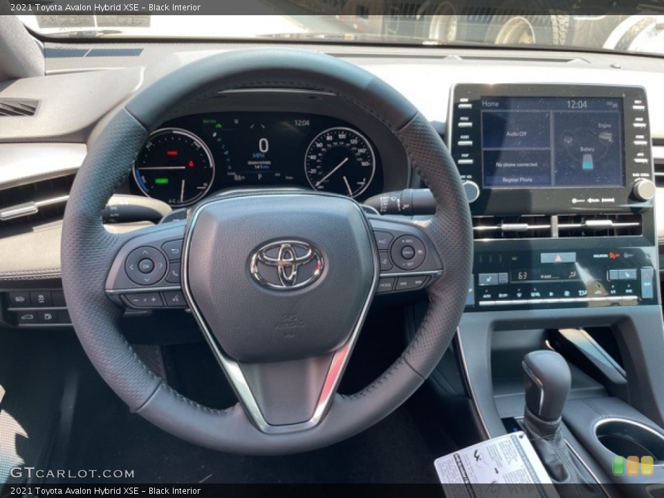 Black Interior Steering Wheel for the 2021 Toyota Avalon Hybrid XSE #142553872
