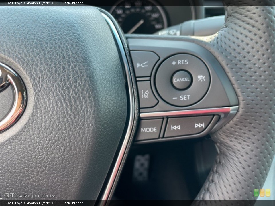 Black Interior Steering Wheel for the 2021 Toyota Avalon Hybrid XSE #142554034