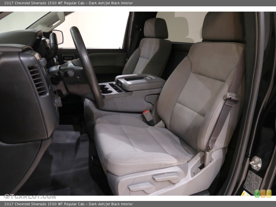 Dark Ash/Jet Black Interior Front Seat for the 2017 Chevrolet Silverado 1500 WT Regular Cab #142554910