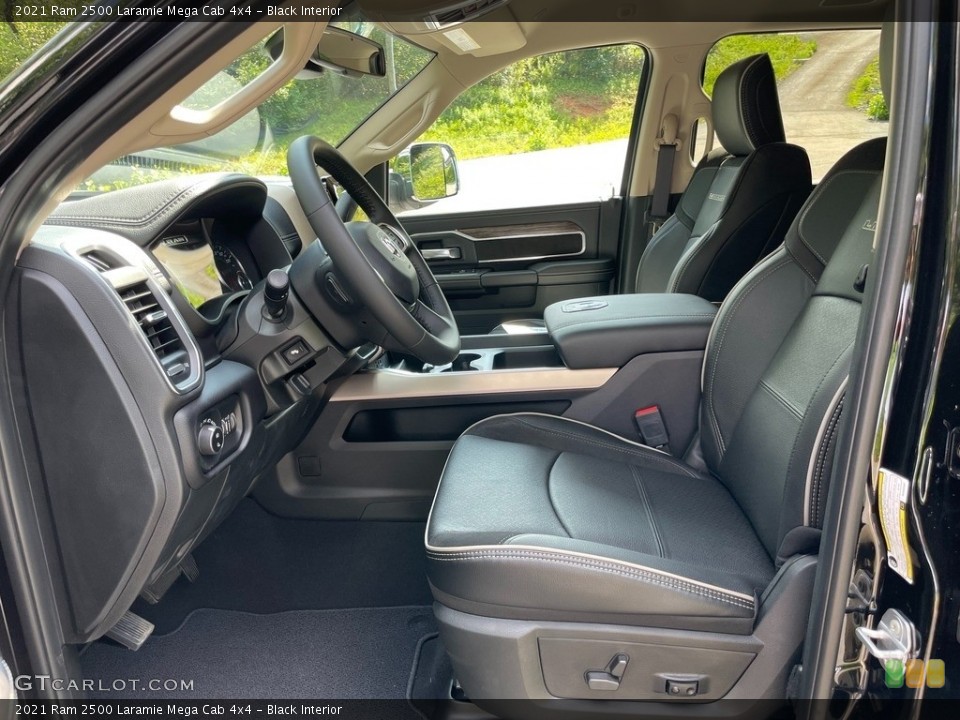 Black Interior Photo for the 2021 Ram 2500 Laramie Mega Cab 4x4 #142555429