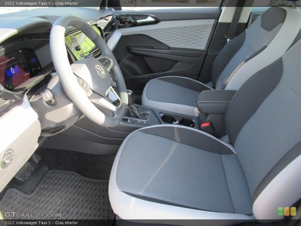 Gray Interior Front Seat for the 2022 Volkswagen Taos S #142555603