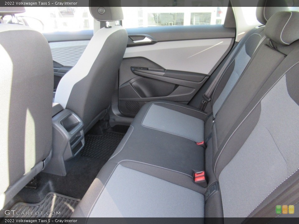 Gray Interior Rear Seat for the 2022 Volkswagen Taos S #142555630
