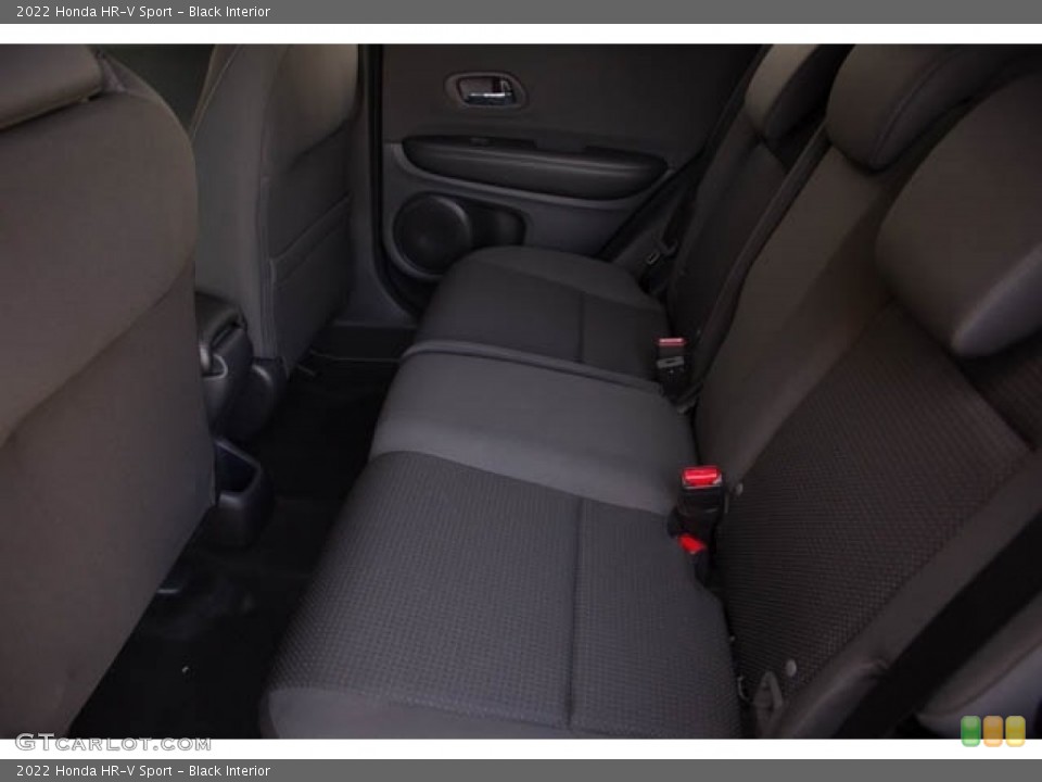 Black Interior Rear Seat for the 2022 Honda HR-V Sport #142558432