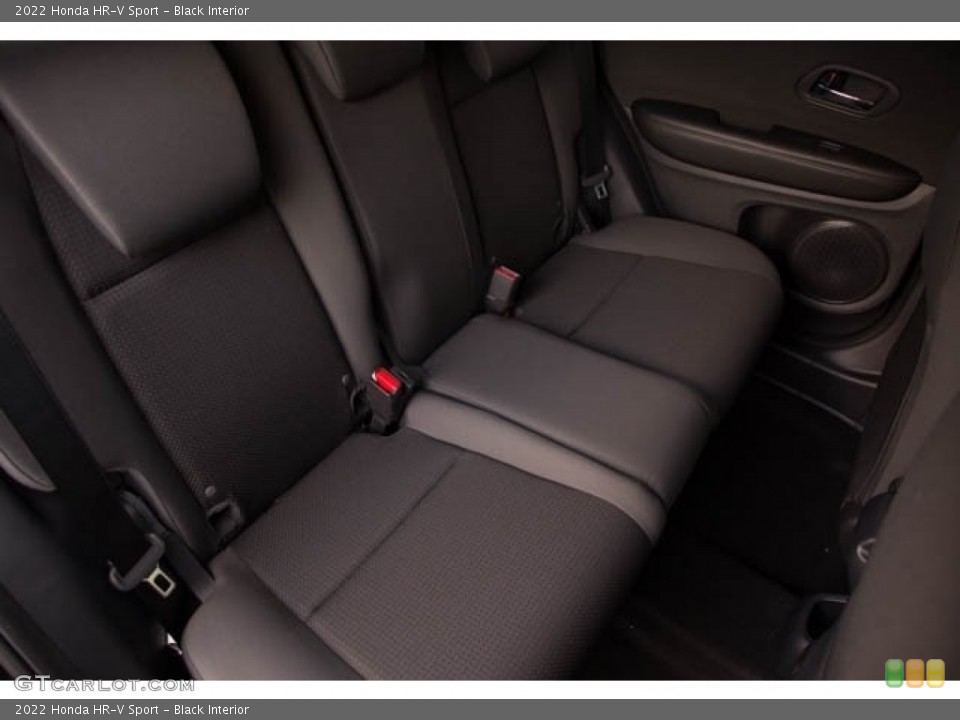 Black Interior Rear Seat for the 2022 Honda HR-V Sport #142558459