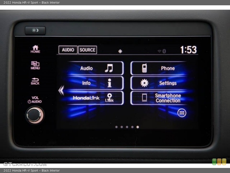 Black Interior Controls for the 2022 Honda HR-V Sport #142558468