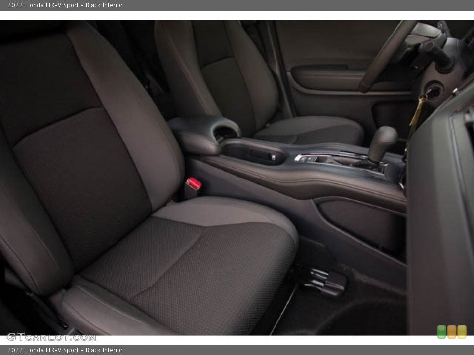 Black Interior Front Seat for the 2022 Honda HR-V Sport #142558783
