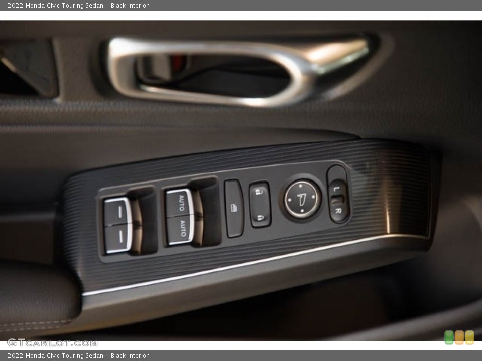 Black Interior Controls for the 2022 Honda Civic Touring Sedan #142559032