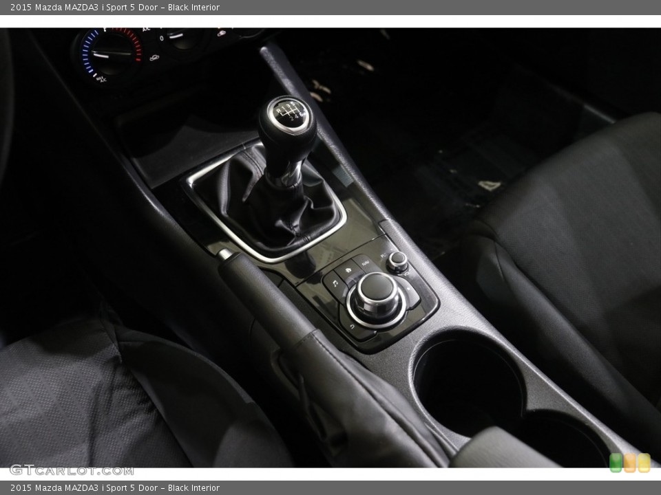 Black Interior Transmission for the 2015 Mazda MAZDA3 i Sport 5 Door #142561106