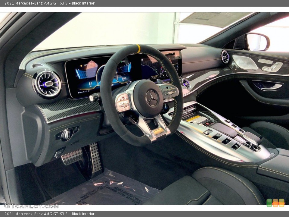 Black Interior Dashboard for the 2021 Mercedes-Benz AMG GT 63 S #142561787