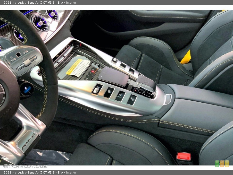 Black Interior Controls for the 2021 Mercedes-Benz AMG GT 63 S #142561904