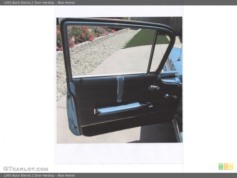 Blue Interior Door Panel for the 1960 Buick Electra 2 Door Hardtop #142564658