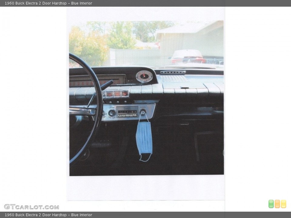 Blue Interior Dashboard for the 1960 Buick Electra 2 Door Hardtop #142564679