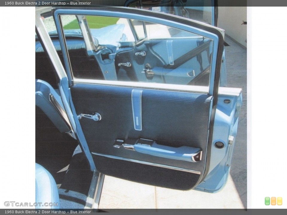 Blue Interior Door Panel for the 1960 Buick Electra 2 Door Hardtop #142564760