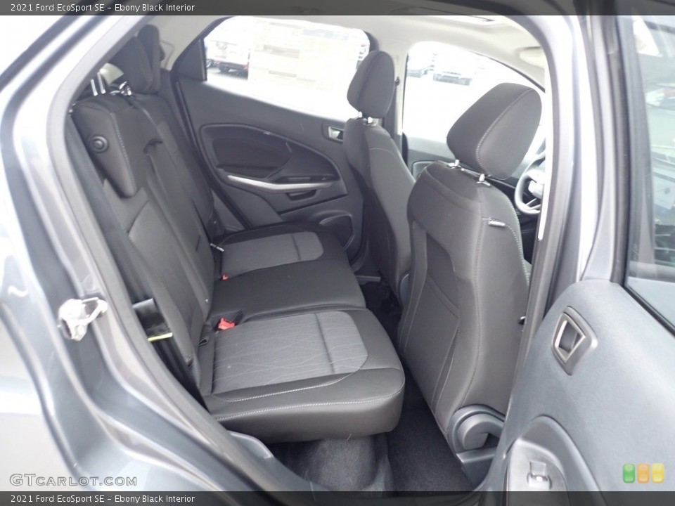 Ebony Black Interior Rear Seat for the 2021 Ford EcoSport SE #142566891