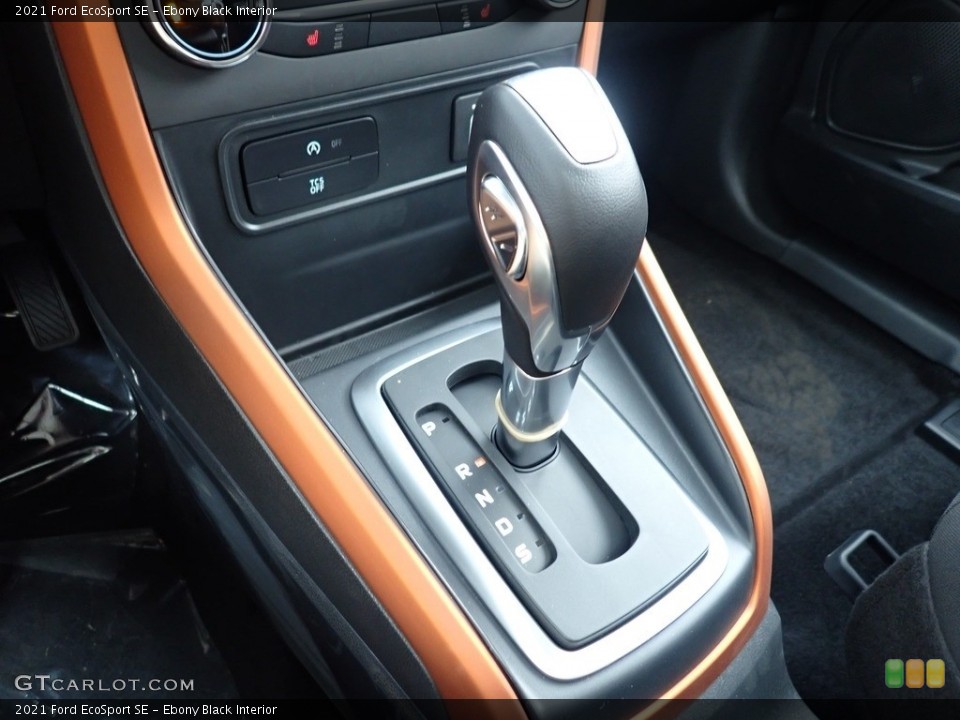 Ebony Black Interior Transmission for the 2021 Ford EcoSport SE #142567569