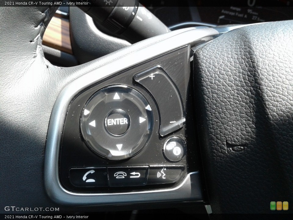 Ivory Interior Steering Wheel for the 2021 Honda CR-V Touring AWD #142569120