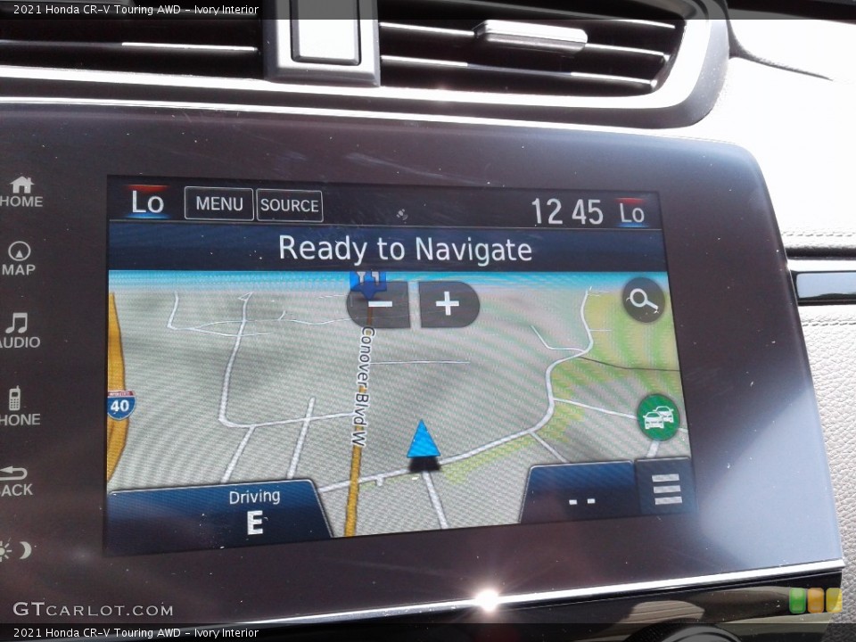 Ivory Interior Navigation for the 2021 Honda CR-V Touring AWD #142569222