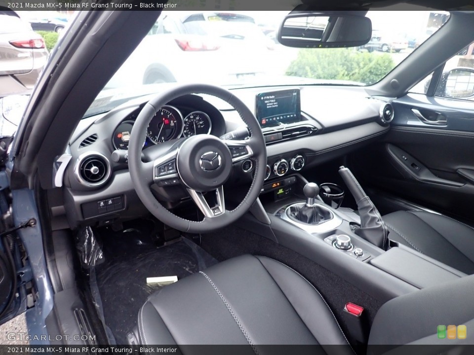 Black Interior Photo for the 2021 Mazda MX-5 Miata RF Grand Touring #142570851