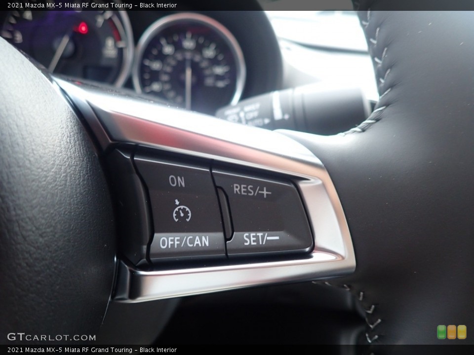 Black Interior Steering Wheel for the 2021 Mazda MX-5 Miata RF Grand Touring #142571031