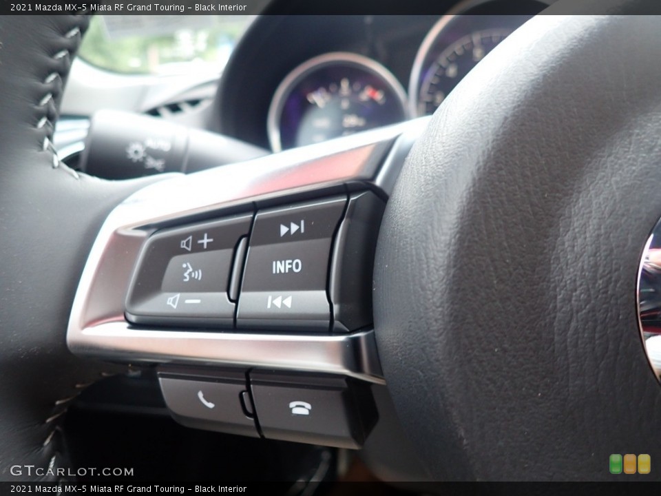 Black Interior Steering Wheel for the 2021 Mazda MX-5 Miata RF Grand Touring #142571061