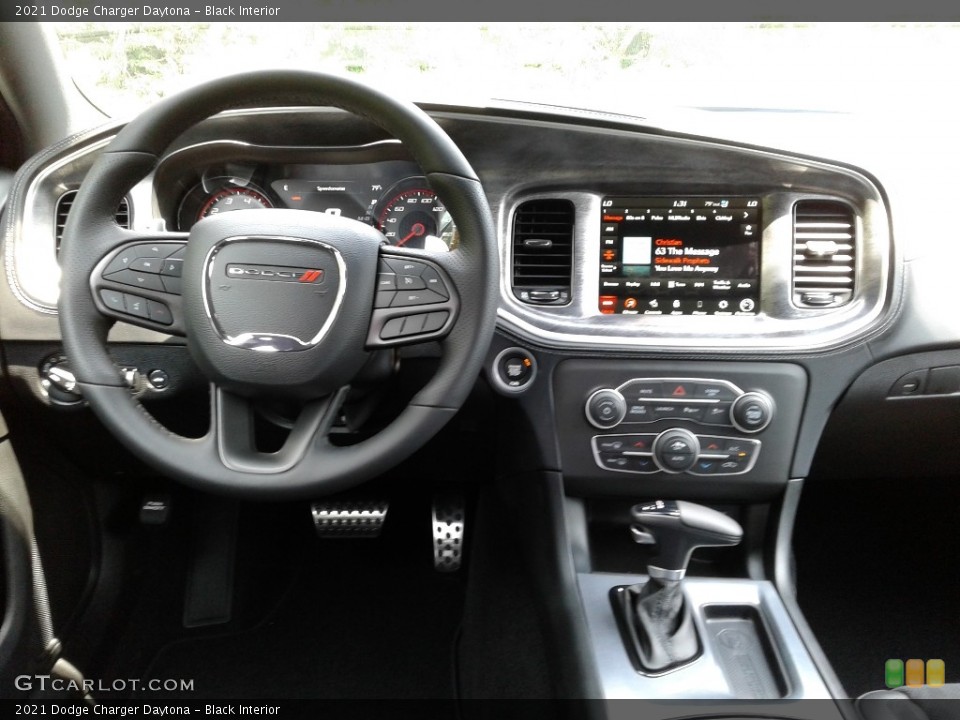Black Interior Dashboard for the 2021 Dodge Charger Daytona #142571772