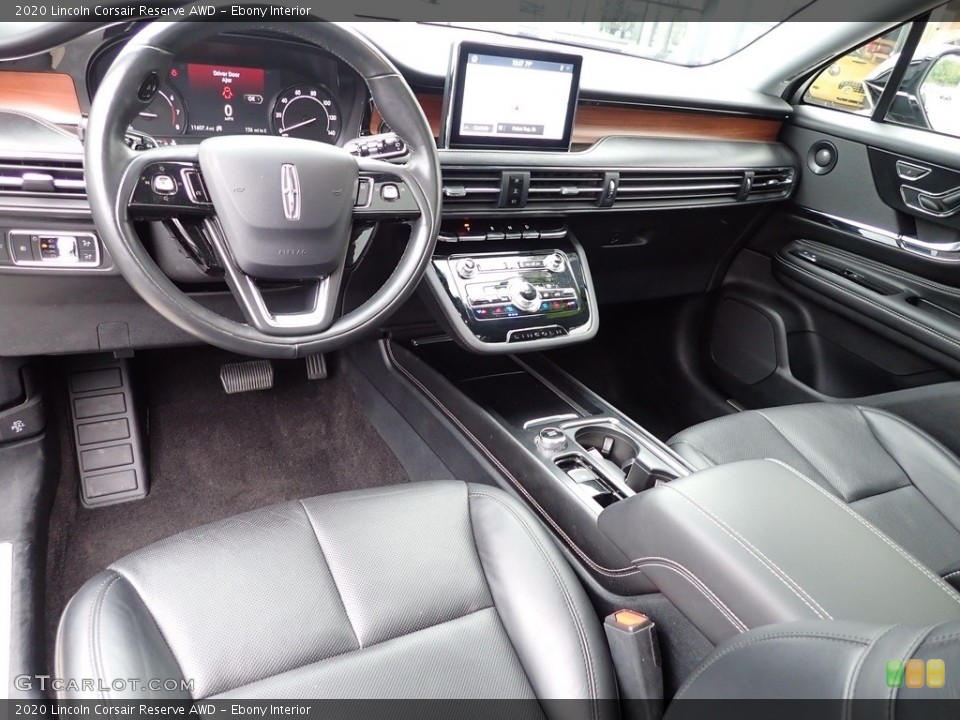 Ebony Interior Photo for the 2020 Lincoln Corsair Reserve AWD #142574058
